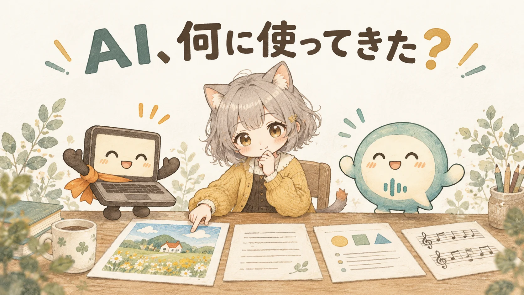 「AI、何に使ってきた？」のアイキャッチ